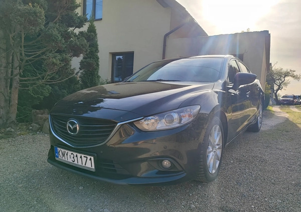 Mazda 6 cena 43000 przebieg: 254330, rok produkcji 2014 z Toszek małe 781